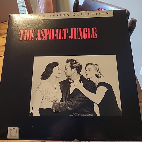 THE ASPHALT JUNGLE 1950 The Criterion Collection Laserdisc MARILYN MONROE - Picture 1 of 2