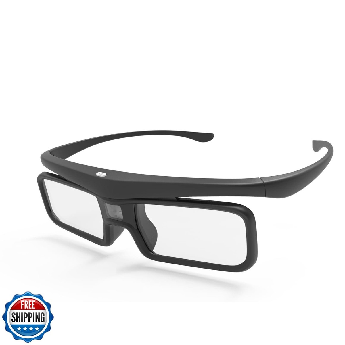 Valerion DLP Link 3D Glasses, Rechargeable Active Shutter Eyewear