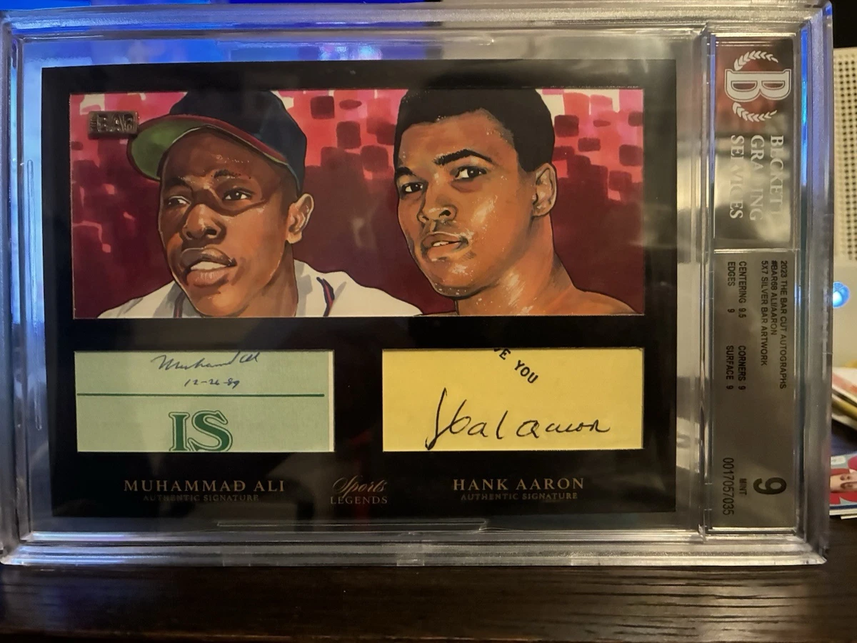 Hank Aaron Vintage Sports Memorabilia Just Listed 2026
