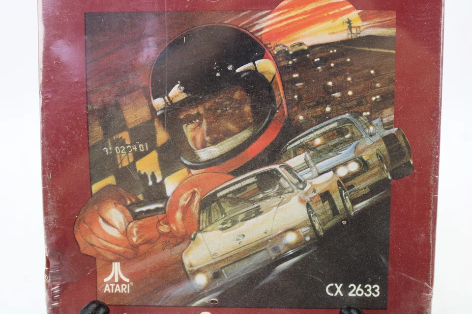 Night Driver Atari 2600 Game Program CX2633 8 Video Games Factory Sealed - Image 4 of 4