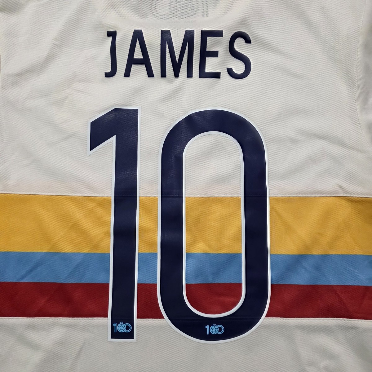 2024 Adidas Colombia Anniversary Soccer Jersey James Rodriguez Men