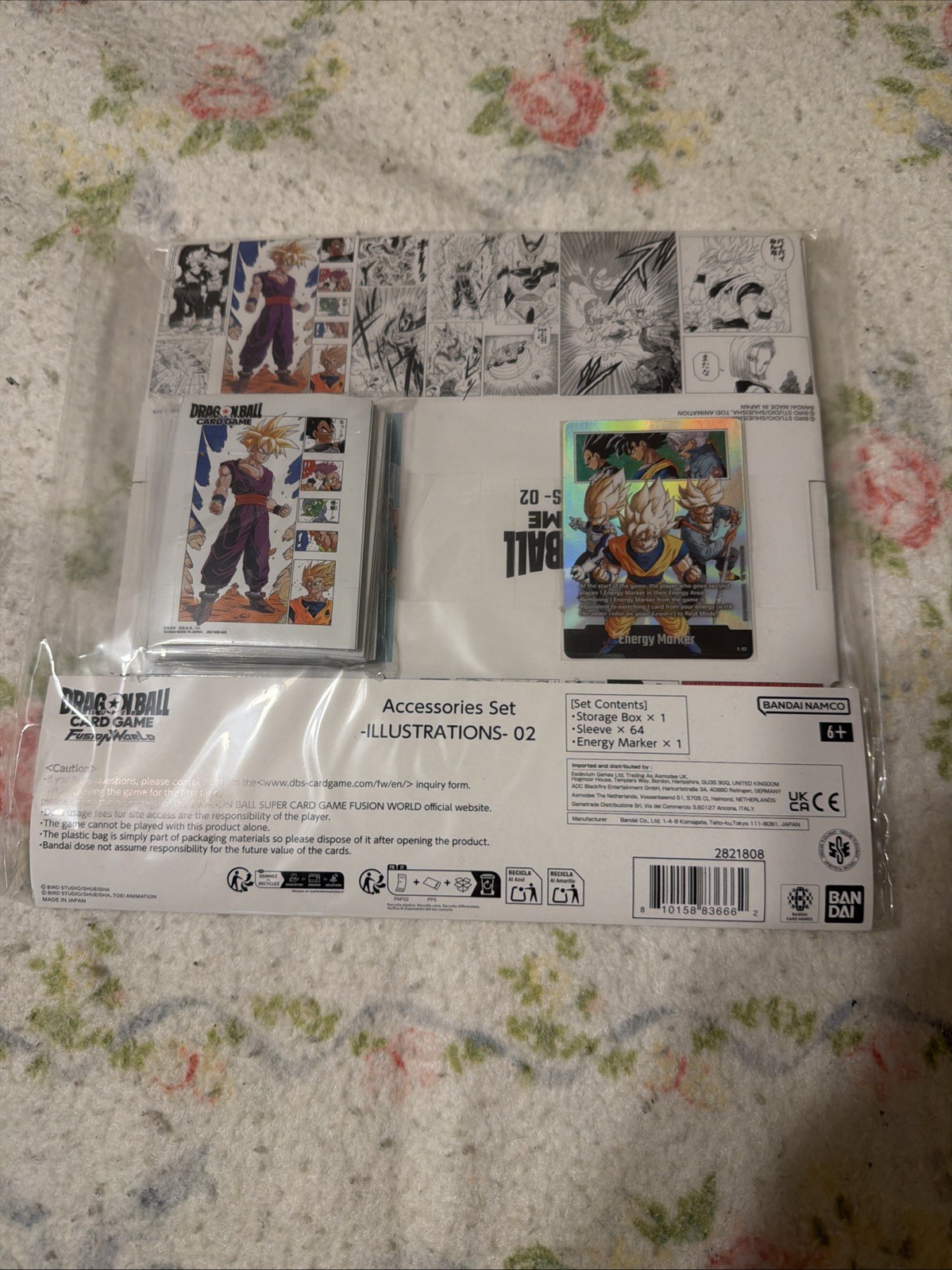 Dragon Ball Super Fusion World Manga Energy Marker E-92 Illustrations 02 New