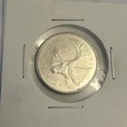 1965 Canada 25 Cents – Small Beads Variety – Elizabeth II - Canadian Quarter