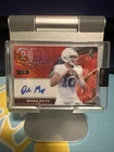 Wild Card QB1 On The Clock Drake Maye Auto /2 Rookie Card