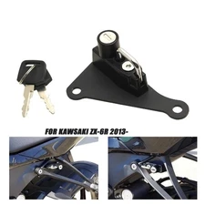 Motorcycle CNC Helmet Lock Mount Hook For Kawasaki ZX6R ZX-6R ZX 6R 2013-2020