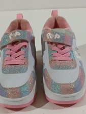 Girl's Size 1 Pops By Heelys