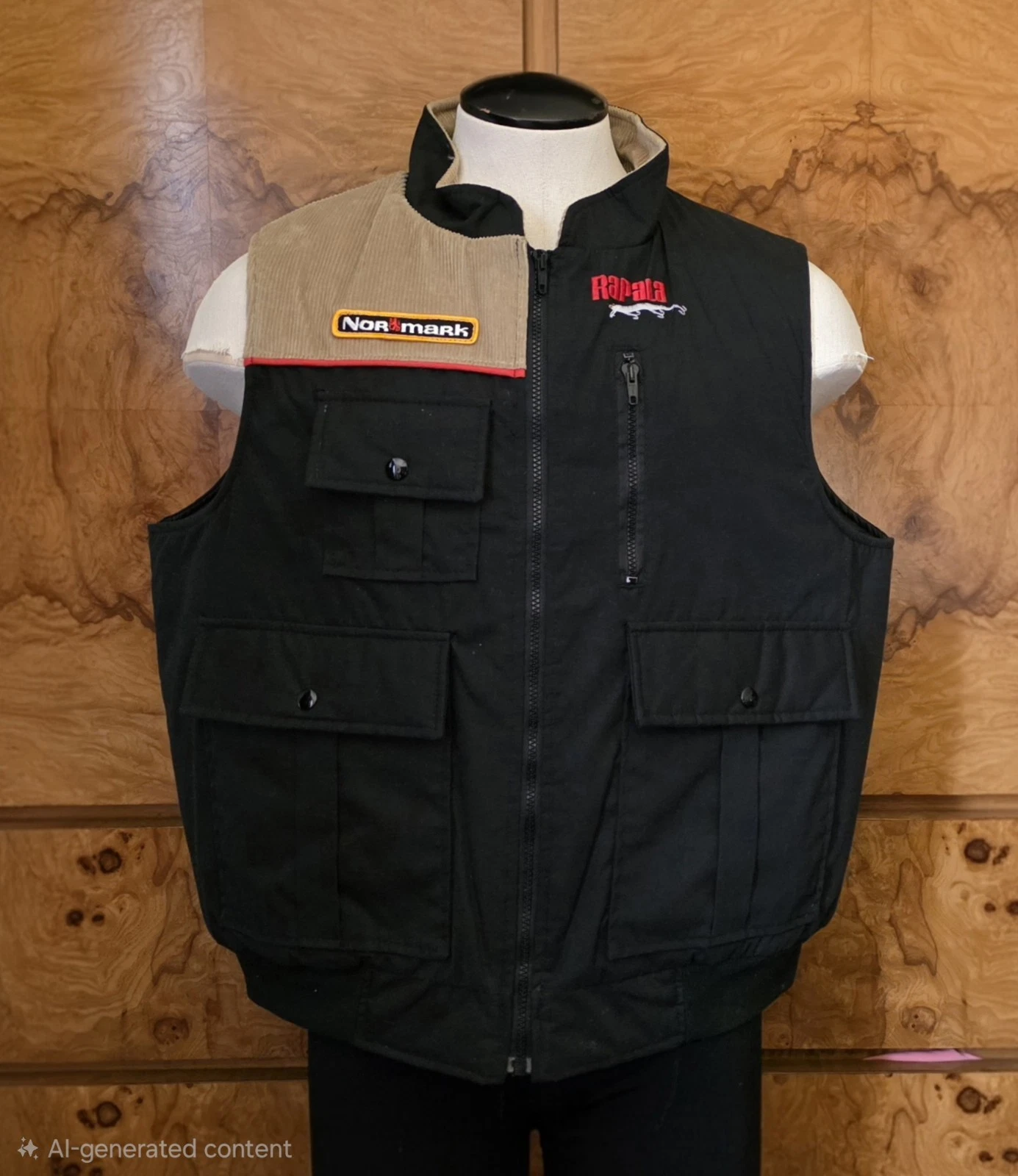 NORMARK FIELD &STREAM RAPALA FISHING VEST ~ MENS XL