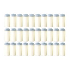 30pcs Professional Billiard Tips 13mm Gray Cue Tips Durable Pool Cue Repair R...