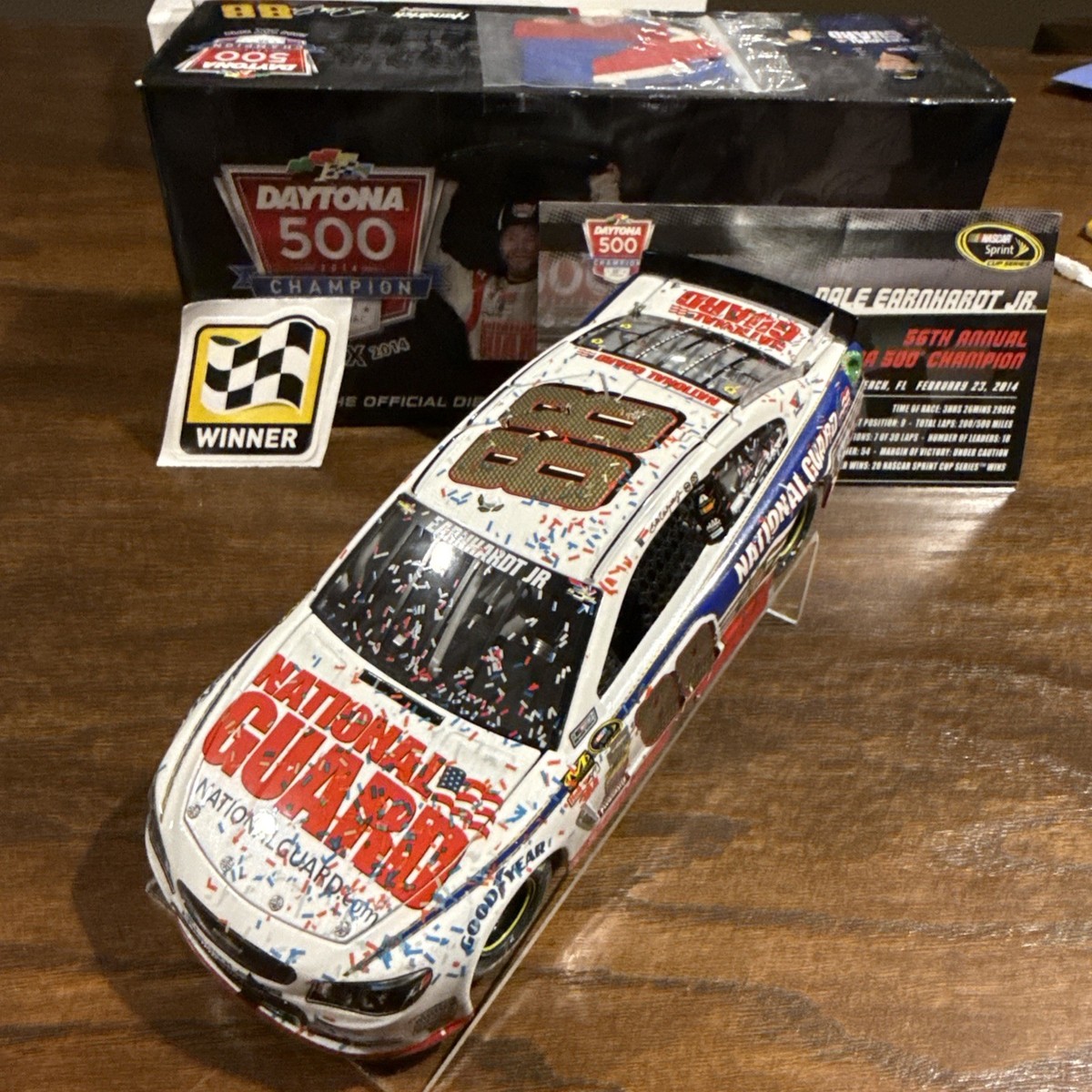 Dale Earnhardt Jr 2014 Daytona 500 1/24 | eBay