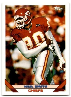 1993 Topps Neil Smith Kansas City Chiefs #565