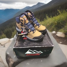 Johnscliffe Padded Ankle, Membrane And Lined Trekker Boot Stalker Brown Nubuck