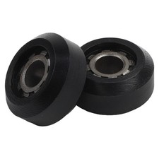 Plastic Roller Wheels for Fitness Equipment Including Rowing Machines and Bikes