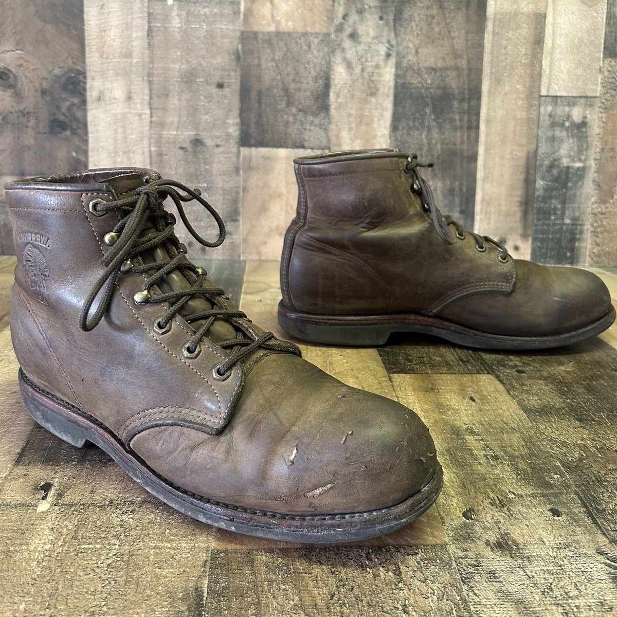 Chippewa 20066 Steel Toe Ankle Work Boots Mens 13 D Chippewa Steel Toe work boots NWT | Mercari main image 4