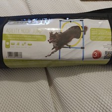 Agility Hoop Jump Training Set  Pet Agility Training Equipment Dog & carry bag.