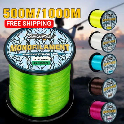 Ultra Strong Japanese Nylon Fishing Line Fluorocarbon Coated Fisherman Sea Gift