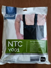Neotech Care NTC Y001 Adjustable Back Brace With Suspenders Gray Size XXL