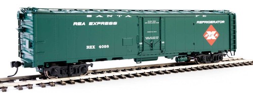 Walthers Proto HO 17330 Santa Fe Railway Express Agency 50' REA refrigerador de acero | Zustand: New