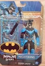 Ninja Strike NIGHTWING Figure w Accessory DC Spin Master 6” 2nd** NEW