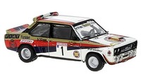 Brekina Fiat 131 Abarth NR.1 Fiat Warsteiner Rally Hunsrueck W.Rohrl 1:87