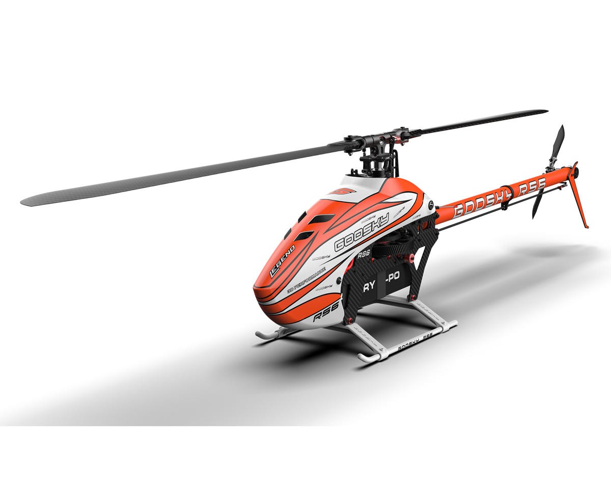 GooSky Legend RS6 600 Electric Helicopter Kit (Orange) [GSK