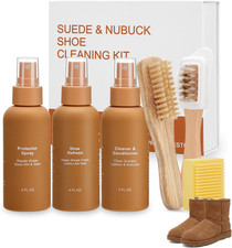 Suede Shoe Cleaner Kit Compatible for UGG Footwear, Cleaning, Protector