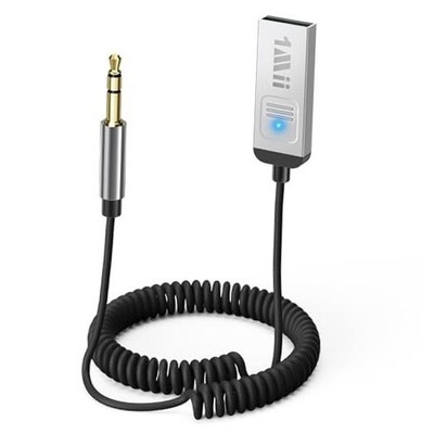 Aux Bluetooth 6.0 Car Adapter, 3.5mm Bluetooth Receiver for Car Audio Home