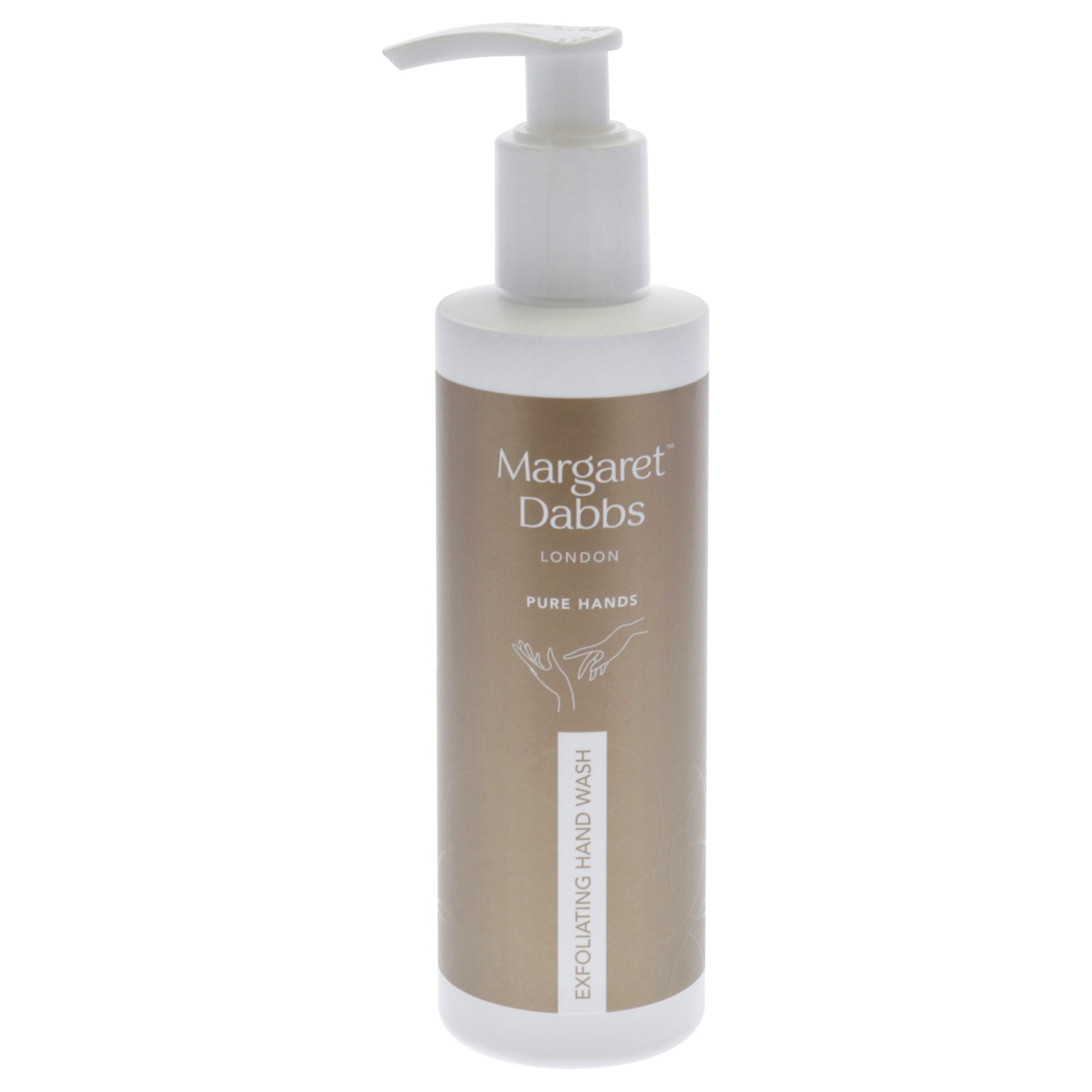 Margaret Dabbs London Exfoliating Hand Wash Pure 200ml Pump New