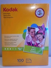 Kodak photo paper 8.5x11 glossy 100 Sheets Brand New