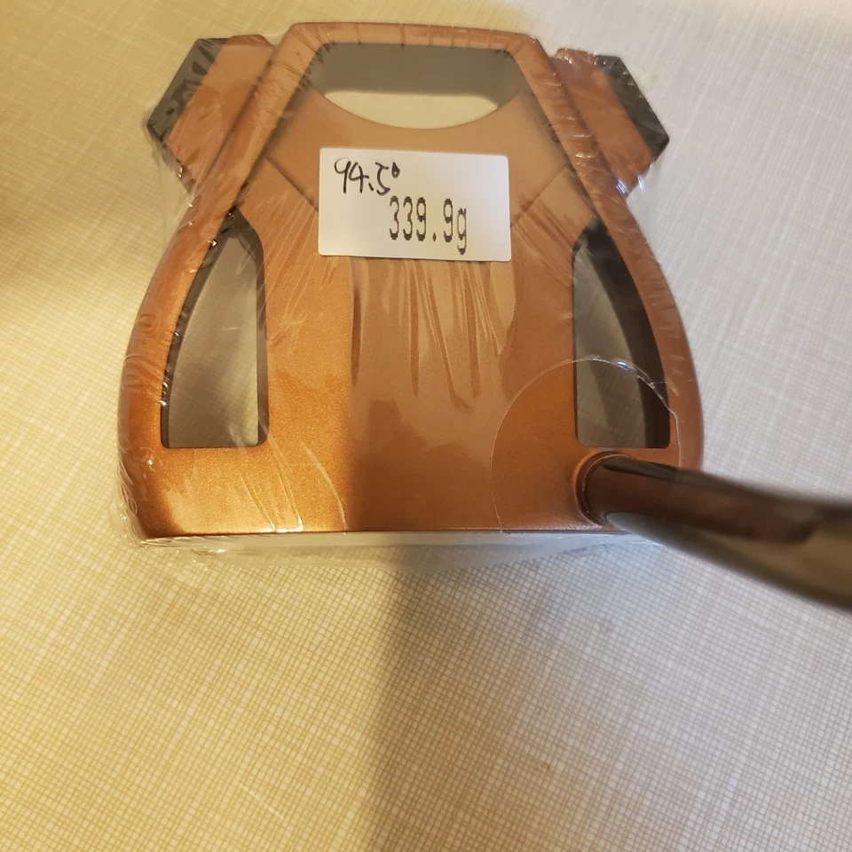 Taylormade RH SPIDER TOUR Copper w/single bend KBS 120  TOUR ISSUE w/headcover - Image 2 of 4