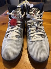 New Mens Size 12- Jordan Spike Forty PE White Fire Red no box
