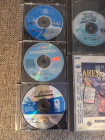 Sega Saturn Lot,Console,Games, Controllers