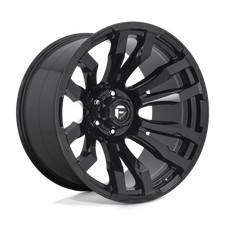 17x9 Fuel D675 Blitz Gloss Black Wheel 6x5.5 1mm