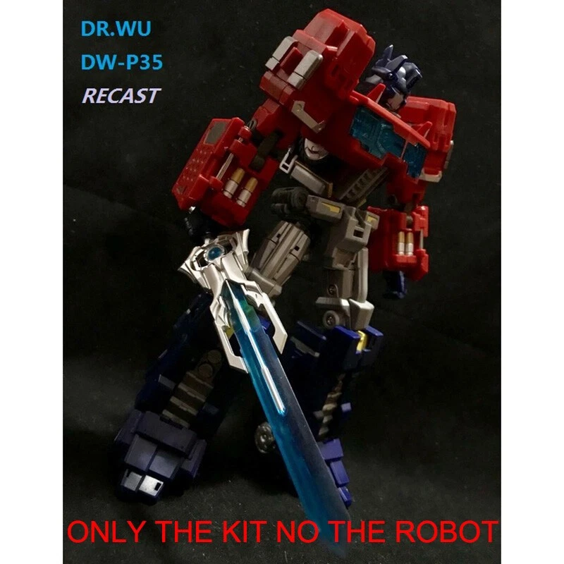 DR.WU DW-TP08 Star Saber DW-P35 Recast Sword For Opitmus Prime Voyager 3 Colors - Image 3 of 4