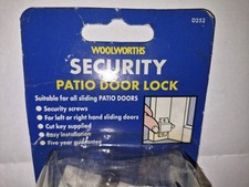 Woolworths Security Patio Door Lock – New Old Stock (NOS) – Sealed