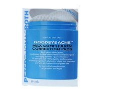 Peter Thomas Roth Goodbye Acne Max Complexion Correction Pads, 60 Pads 2 Pack