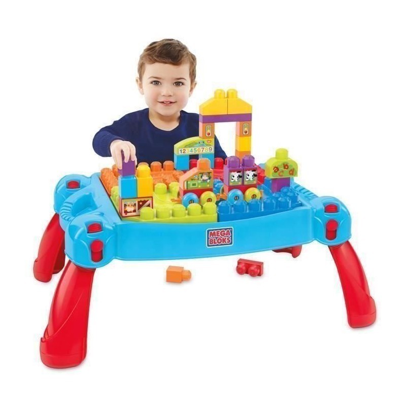 Table 3-en-1 MEGABLOKS First Builders, le jeu nomade idéal pour animer le salon ou le jardin