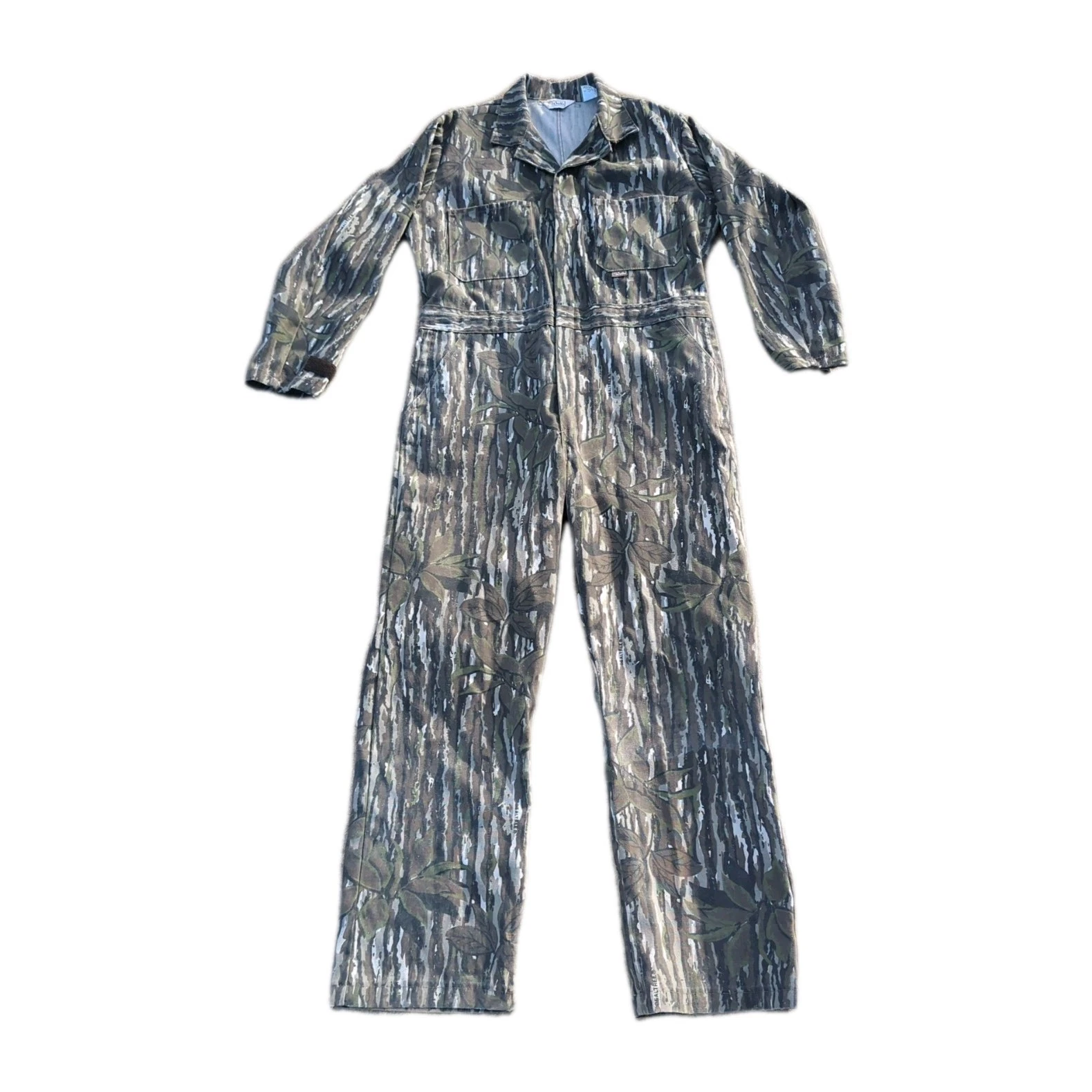Walls Vtg Realtree Camo Jumpsuit Unlined Coveralls Size Med 38-40