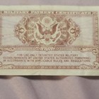 US Military Payment Certificate 10c Note Series 472 Serial C06722014C — photo 5