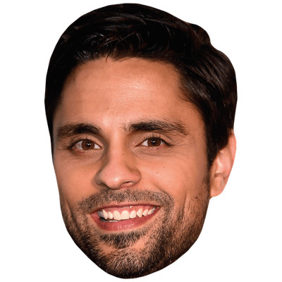 Ray William Johnson (Smile) Celebrity Mask, Flat Card Face, Fancy Dress Mask