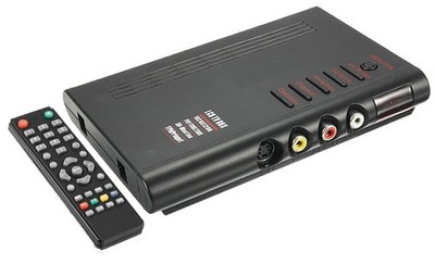 RF Coax  RCA AV SV  VGA To VGA Demodulator Converter NTSC PAL TV Box W/VGA Out