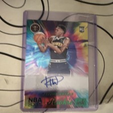 Panini 2022-23 NBA Hoops Peyton Watson Rookie Ink Autograph Denver Nuggets