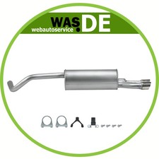 Endschalldämpfer für Audi A1 8X 1.4 TFSI 122 PS ab 2010
