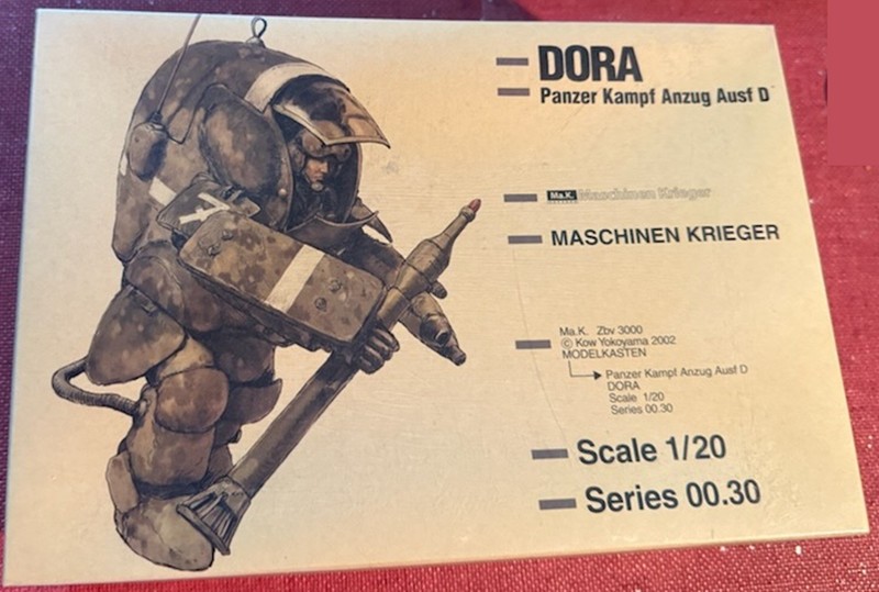 Ma.K Kow Yokoyama 2002 1/20 00.30 DORA Panzer Kampf Anzug Ausf D New Sealed Box