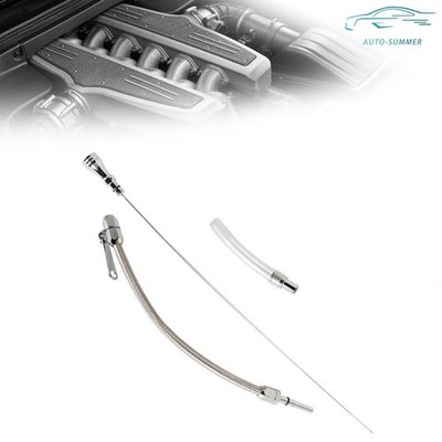 LS Flexible Stainless Oil Dipstick For LSX LS1 LS2 LS2 LS6 4.8L 5.7L 6.0L 6.2L