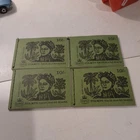 GB 1969 QEII 4 x 10/- complete stamp booklets - Mary Kingsley GPO