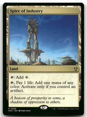 Spire of Industry MTG Commander: Murders at Karlov Manor 296 R NM