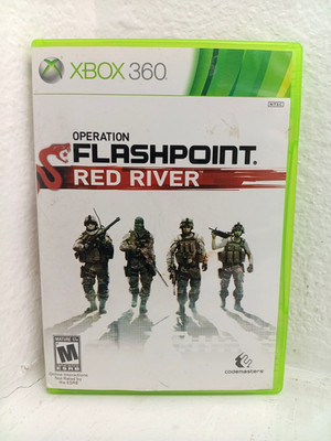 operation flashpoint red river xbox 360 - empty game case