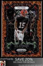 Van Jefferson 2023 Panini Prizm Lazer #171 Atlanta Falcons