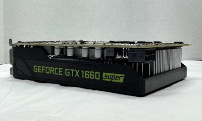 NVIDIA GeForce GTX 1660 Super 6GB GDDR6 Single Fan Gaming Graphics Card