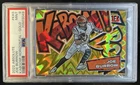 2022 Panini Absolute Joe Burrow Kaboom Horizontal SSP Gold #/10 Bengals PSA 9